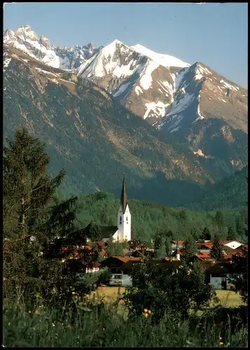 Ansichtskarte Oberstdorf (Allgäu) Panorama-Ansicht 2003