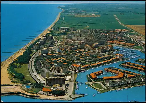 Cartoline Santa Margherita Ligure Santa Margaita Luftbild 1989