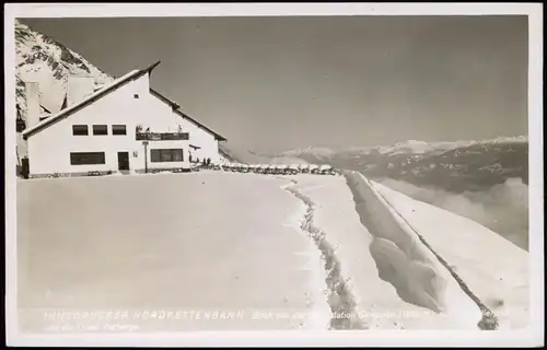 Ansichtskarte Innsbruck Innsbrucker Nordkettenbahn im Winter 1931