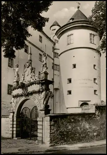 Ansichtskarte Torgau Schloss Hartenfels - Jagdtor 1974/1973