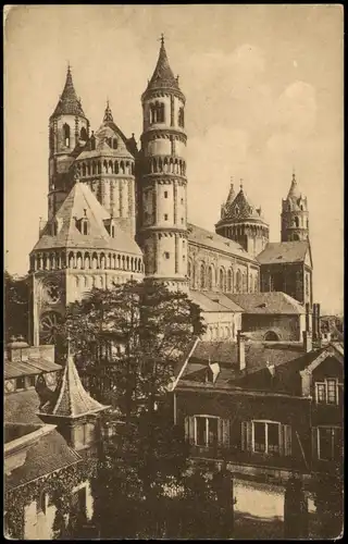 Ansichtskarte Worms Dom St. Peter 1922