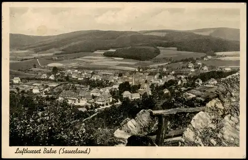 Ansichtskarte Balve Panorama-Ansichten Luftkurort (Sauerland) 1935