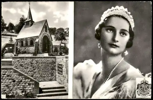 Küssnacht am Rigi Gedächtniskapelle und KÖNIGIN ASTRID von BELGIEN 1950