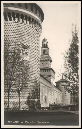 Cartoline Mailand Milano Castello Sforzesco 1940