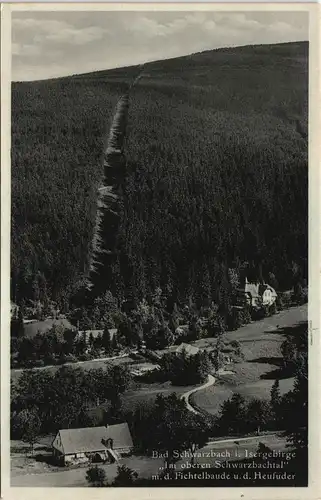 Bad Schwarzbach-Bad Flinsberg Czerniawa-Zdrój Świeradów-Zdrój Stadtpartie 1930