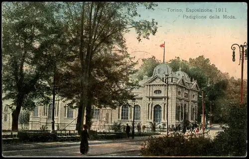 Turin Torino ESPOSIZIONE INTERNAZIONALE Padiglione deila Moda. 1911
