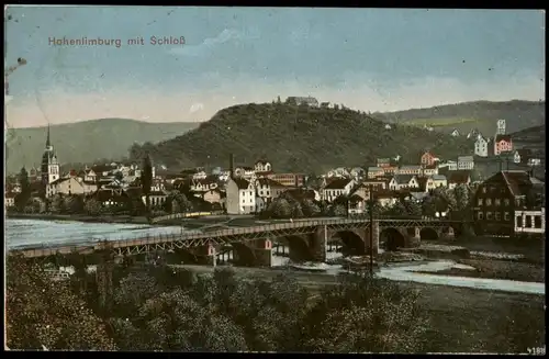 Hohenlimburg-Hagen (Westfalen)  Schloß 1915   1. Weltkrieg Feldpost