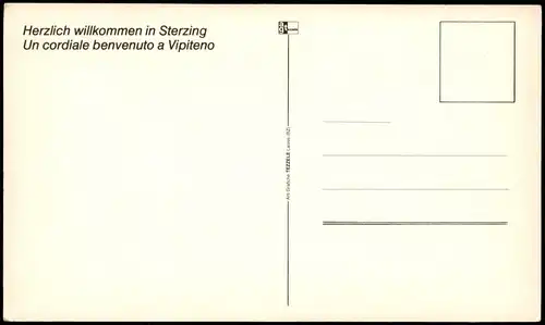 Sterzing Vipiteno Motivkarte STERZINGER FESTWOCHE, SETTIMANA FESTOSA VIPITENESE 1989