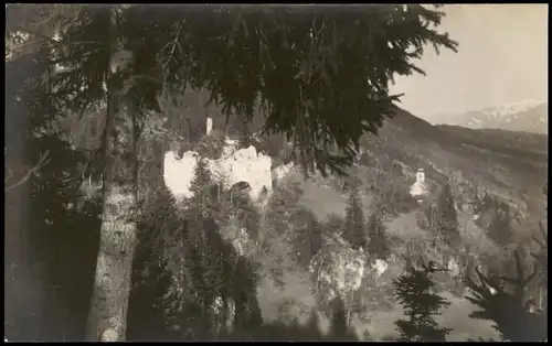 Ansichtskarte .Tirol Österreich Schloßruine - Fotokarte 1928