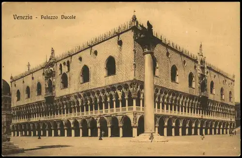 Cartoline Venedig Venezia Venezia Palazzo Ducale 1914