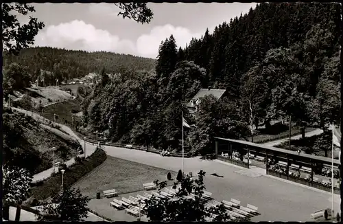 Ansichtskarte Altenau-Clausthal-Zellerfeld Kurpark 1965