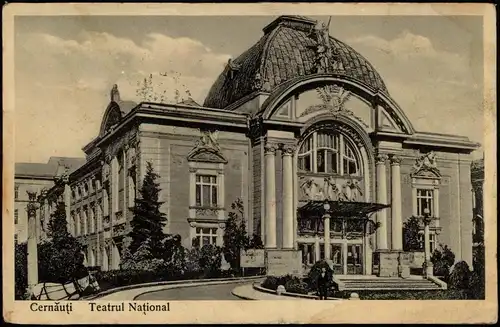 Czernowitz (Tschernowitz) Czerniowce Чернівці Cernăuţi Teatrul Național 1916