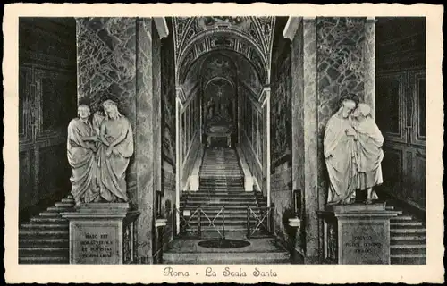 Cartoline Rom Roma La Scala Santa 1920