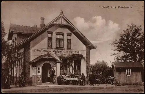 Ansichtskarte Bardowik Gasthaus 1915