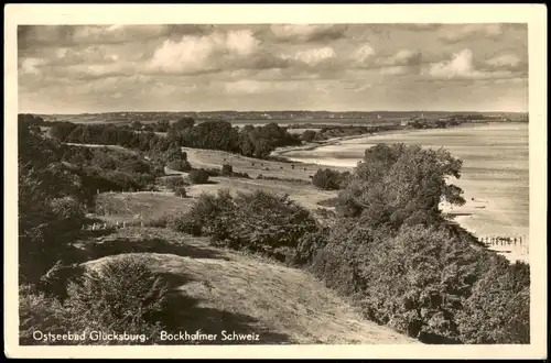 Glücksburg (Ostsee) Lyksborg Ostseebad Glücksburg Bockholmer Schweiz   1941
