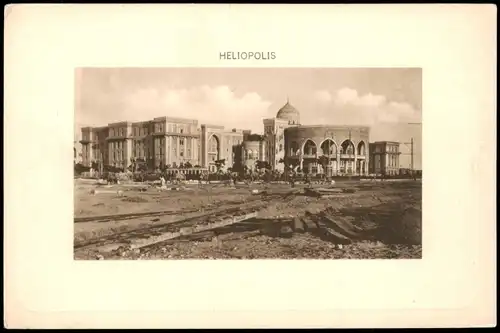 Postcard Ägypten (allgemein) HELIOPOLIS Egypt 1909