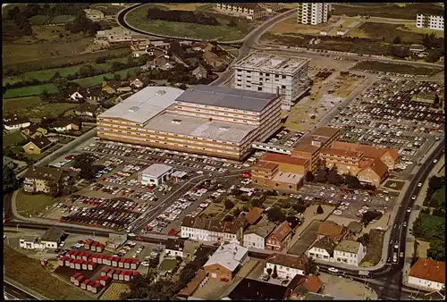 Ansichtskarte Bad Segeberg Luftbild MÖBEL-KRAFT 1972