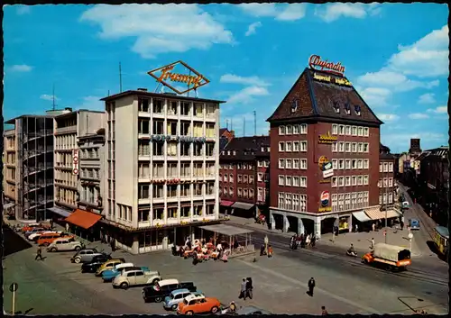 Ansichtskarte Aachen Friedrich Wilhelm-Platz 1965