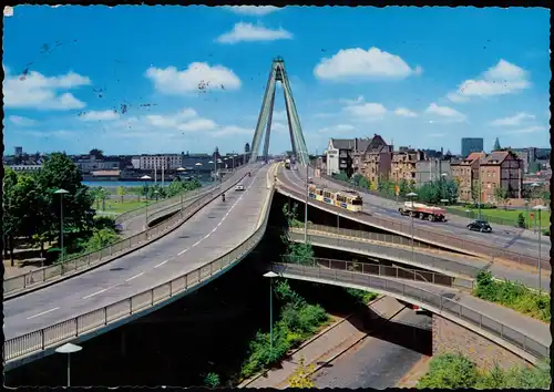 Ansichtskarte Köln Severinsbrücke 1964