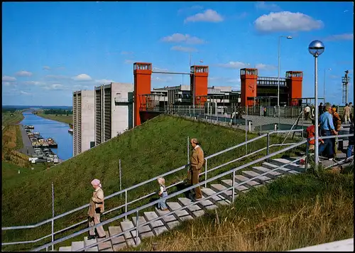 Ansichtskarte Scharnebeck Schiffshebewerk 1976