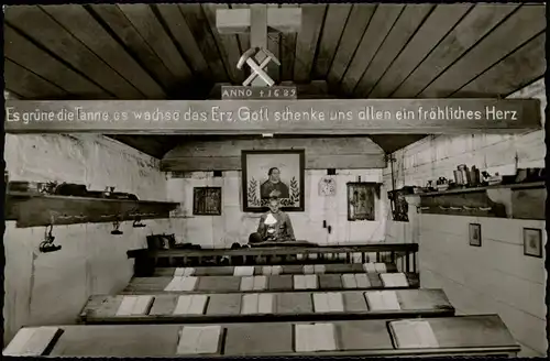 Ansichtskarte Clausthal-Zellerfeld Bergwerksmuseum - Betsaal 1963