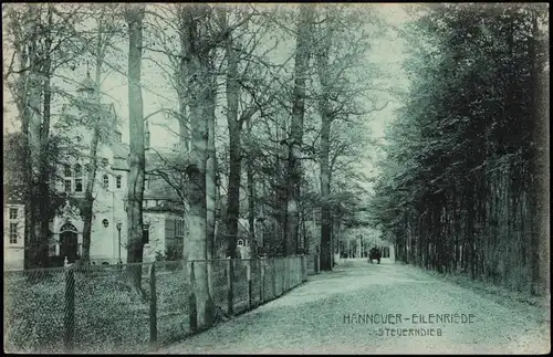 Ansichtskarte Hannover Eilenriede Steuernriede 1912
