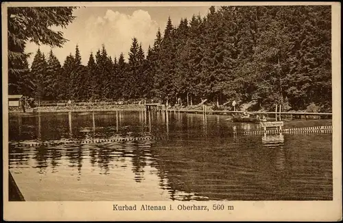 Ansichtskarte Altenau-Clausthal-Zellerfeld Kurbad 1916