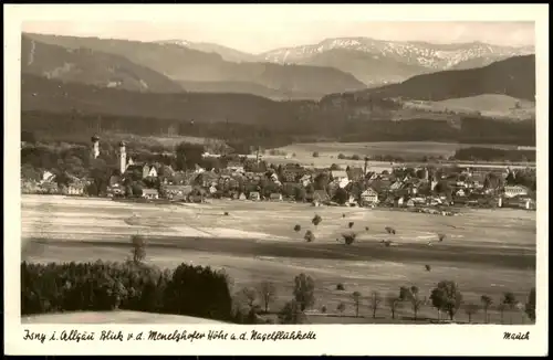 Ansichtskarte Isny Panorama-Ansicht 1969