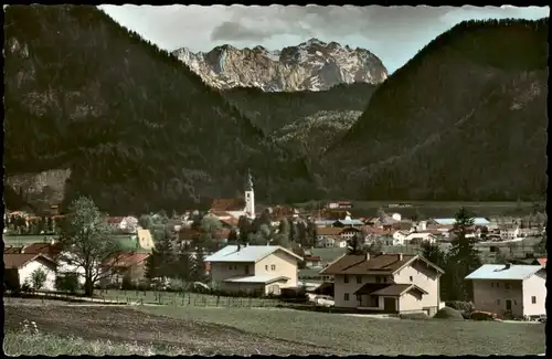 Ansichtskarte Inzell / Obb. Blick auf die Stadt - Colorfoto AK 1963