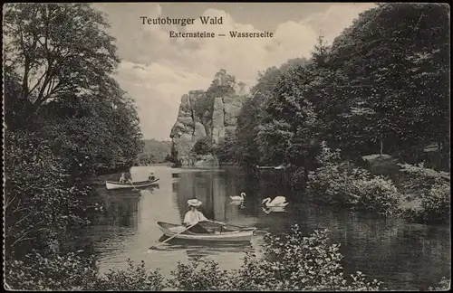 Holzhausen-Externsteine-Horn-Bad Meinberg Externsteine - Wasserseite 1910