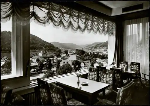 Ansichtskarte Horb am Neckar CAFE KIPP am Marktplatz, Innenansicht 1970