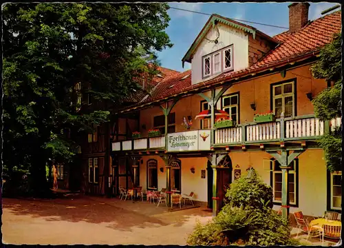 Ansichtskarte Bückeburg Forsthaus Heinemeyer Inh. Hans Uhlemeyer 1970