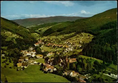 Ansichtskarte Nordrach Panorama-Ansicht; Ort im Schwarzwald 1971