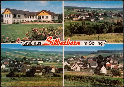 Ansichtskarte Silberborn-Holzminden 4 Bild Stadtansichten 1975