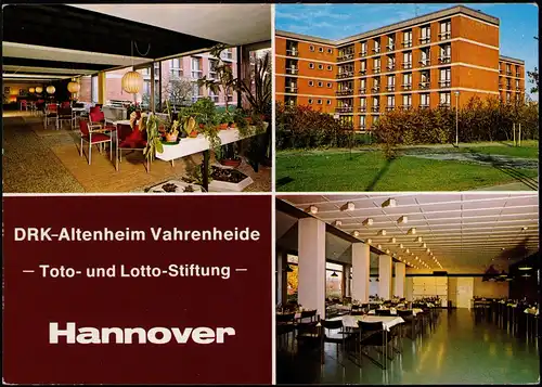 Ansichtskarte Vahrenheide-Hannover DRK-Altenheim - Mehrbild 1981