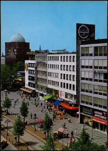 Ansichtskarte Hannover Georgstraße mit Anzeiger-Hochhaus 1979