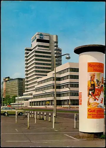 Ansichtskarte Hannover Das Allianzhochhaus - Straßenpartie 1972