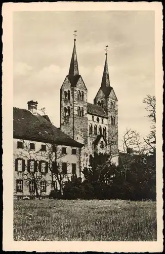 Ansichtskarte Höxter (Weser) Schloß Kloster Corvey 1932