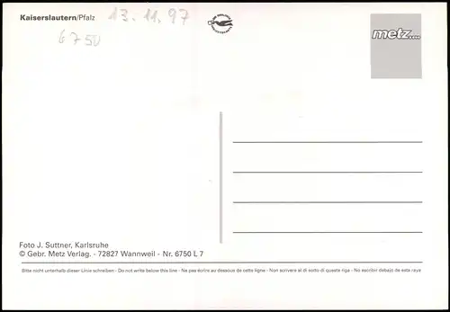 Betzenberg (FCK)-Kaiserslautern Flutlichtspiel, Betzenberg FCK Fußball 1997