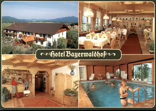 Bad Kötzting Hotel Bayerwaldhof Fam. Mühlbauer im OT Liebenstein 1 1980