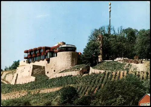 Ansichtskarte Bad Kreuznach Kauzenburg (Hotel & Restaurant), Weinberge 1974