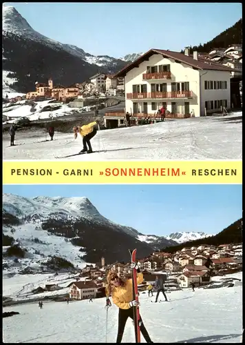 Pension-Garni SONNENHEIM Reschen Resia Vinschgau Südtirol Val Venosta   1970
