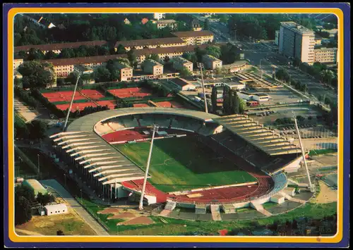 Ansichtskarte Braunschweig Fussball Stadion Luftbild Eintracht-Stadion 1996