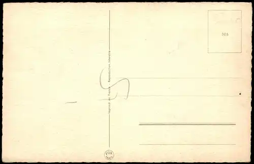 Ansichtskarte  Künstlerkarte Frauen vor Schaufenster Alter Mann 1962