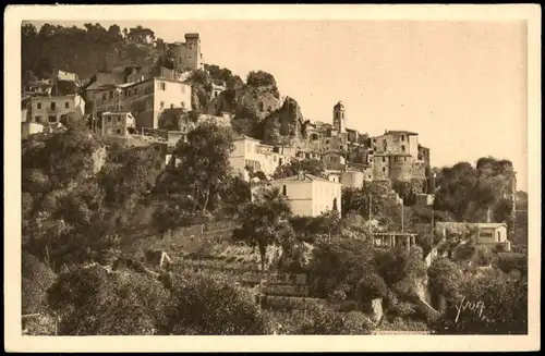CPA Roquebrune-Cap-Martin Vue générale du Village 1932