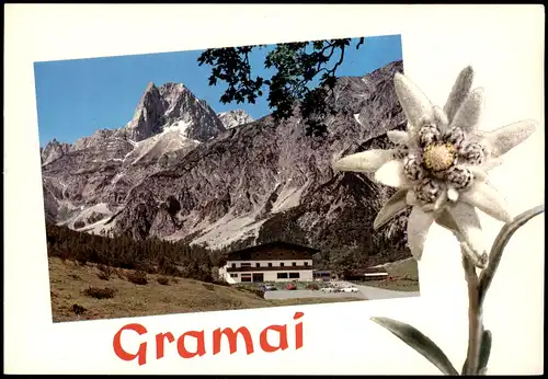 Ansichtskarte Falzthurntal gegen Lamsen-Spitze Karwendelgebirge, Tirol 1968