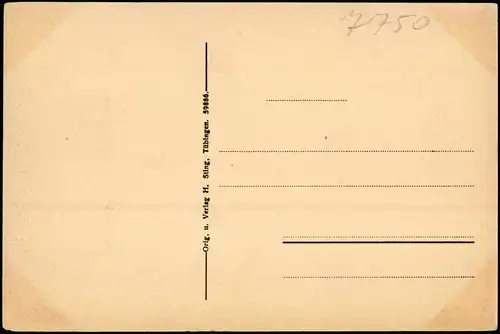 Ansichtskarte Konstanz Schnetztor als Künstlerkarte/Zeichnung 1930