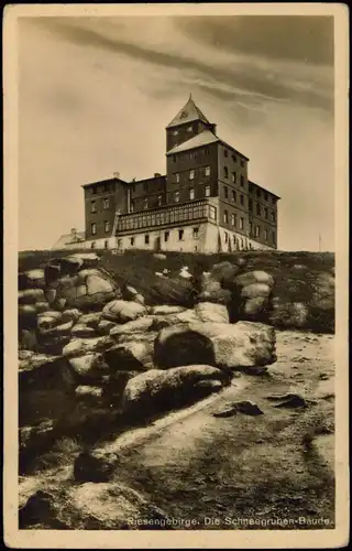 Schreiberhau Szklarska Poręba Riesengebirge Schneegruben-Baude 1912