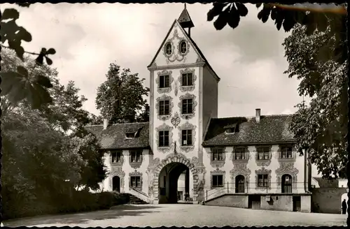 Ansichtskarte Rot b. Leutkirch Rathaus 1959