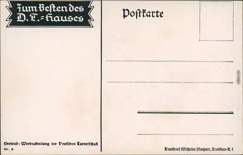 .Deutschland Deutsche Turnerschaft - Künstlerkarte Patriotika Wallfahrer 1939
